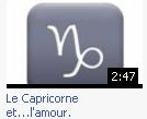 Le Capricorne et l'amour 