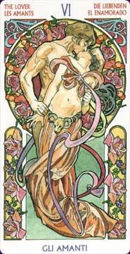 Tarot Art Nouveau carte 1