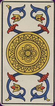 Tarot de Marseille Grimaud carte 3