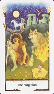 Tarot du Vieux Chemin carte 1